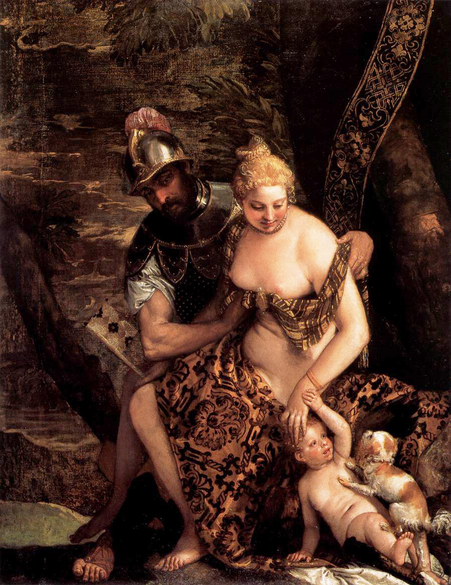 mars undressing venus
